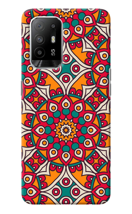 Mandala Art Oppo F19 Pro+ Back Cover