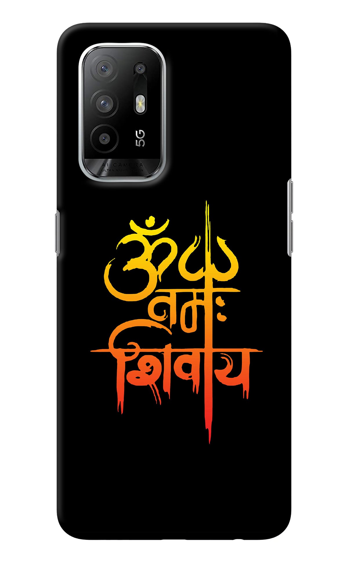 Om Namah Shivay Oppo F19 Pro+ Back Cover