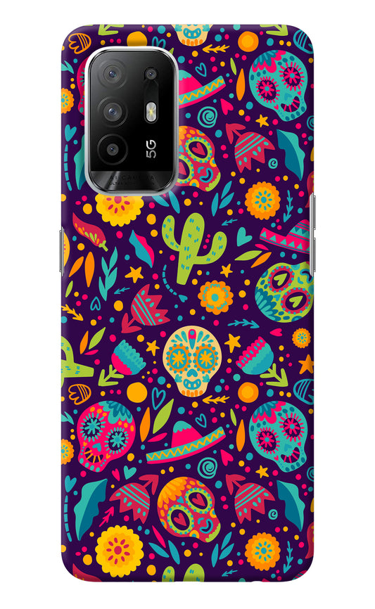 Mexican Design Oppo F19 Pro+ Back Cover