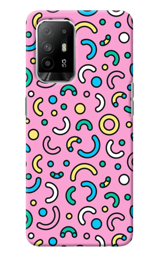 Memphis Design Oppo F19 Pro+ Back Cover