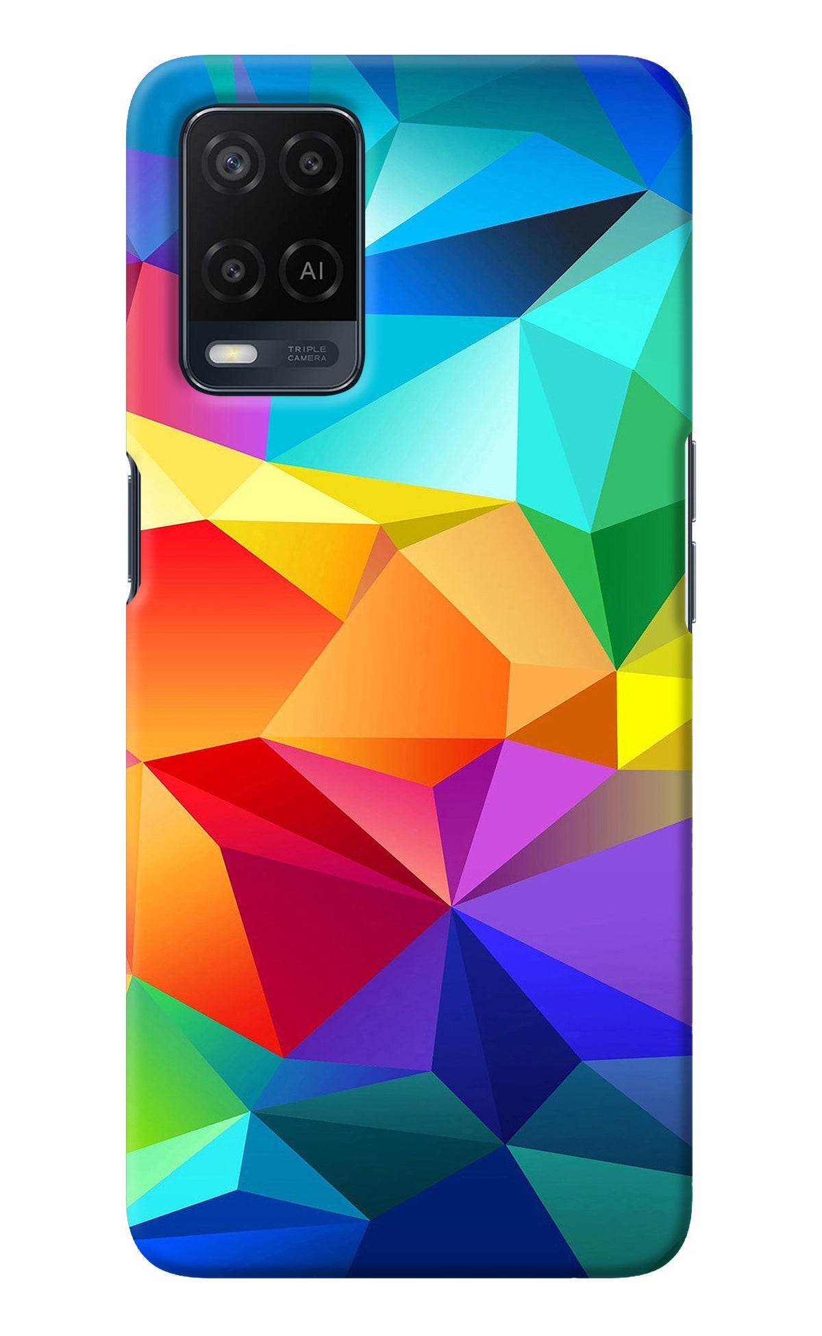 Abstract Pattern Oppo A54 Back Cover