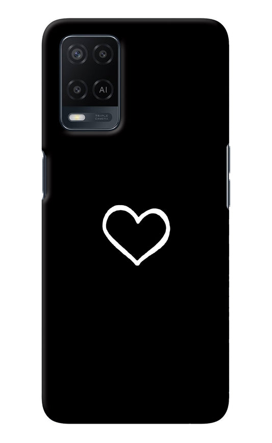 Heart Oppo A54 Back Cover