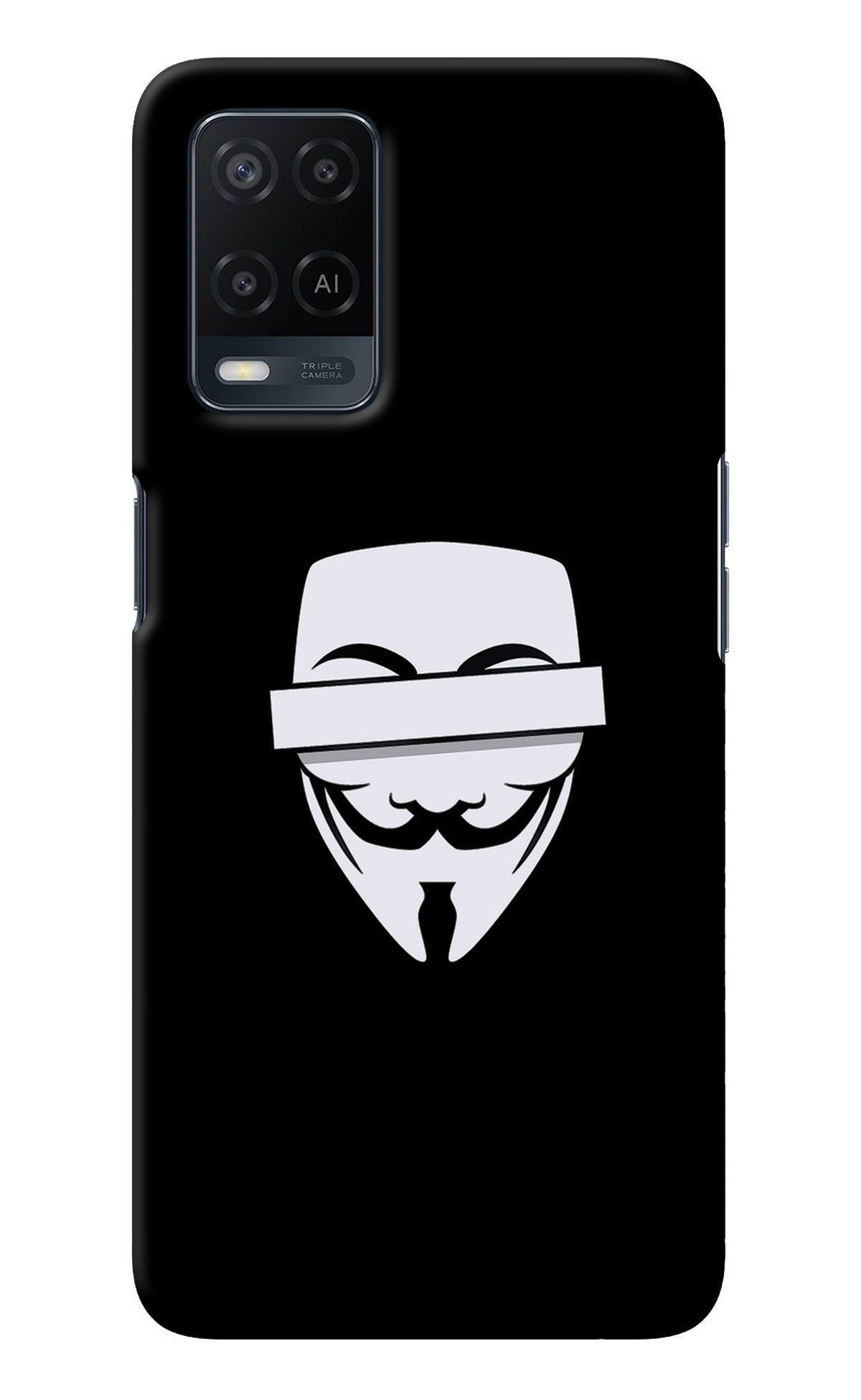 Anonymous Face Oppo A54 Back Cover