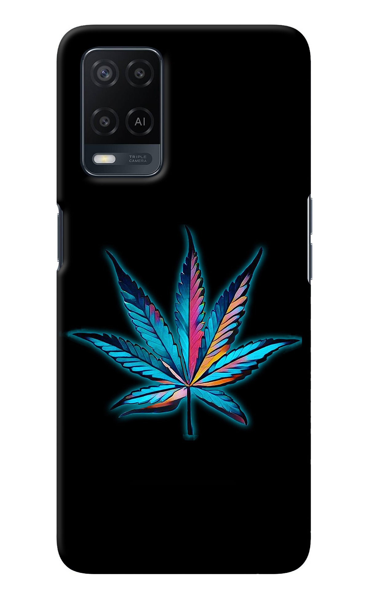 Weed Oppo A54 Back Cover