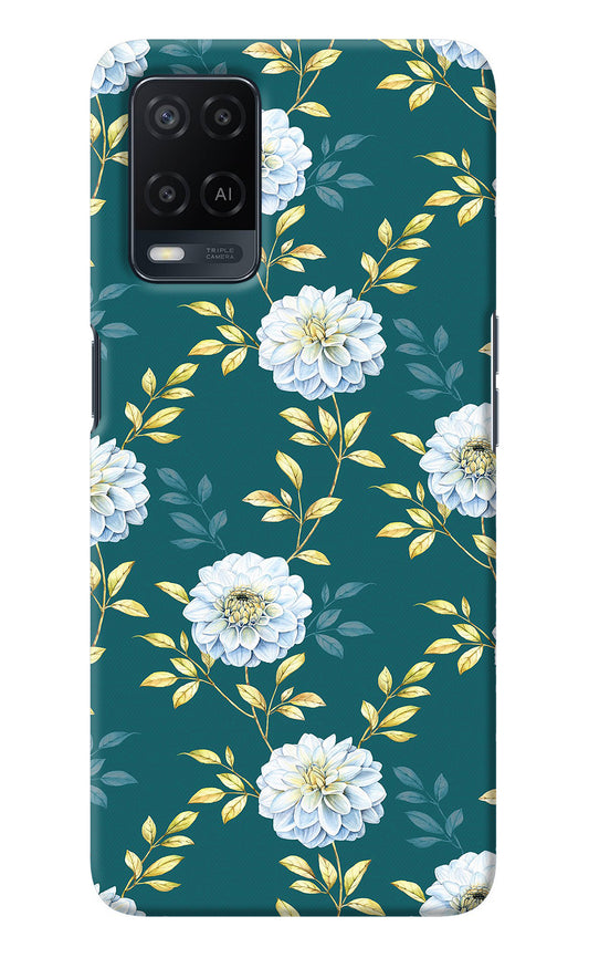 Flowers Oppo A54 Back Cover