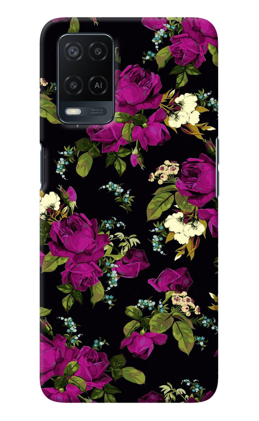 Flowers Oppo A54 Back Cover