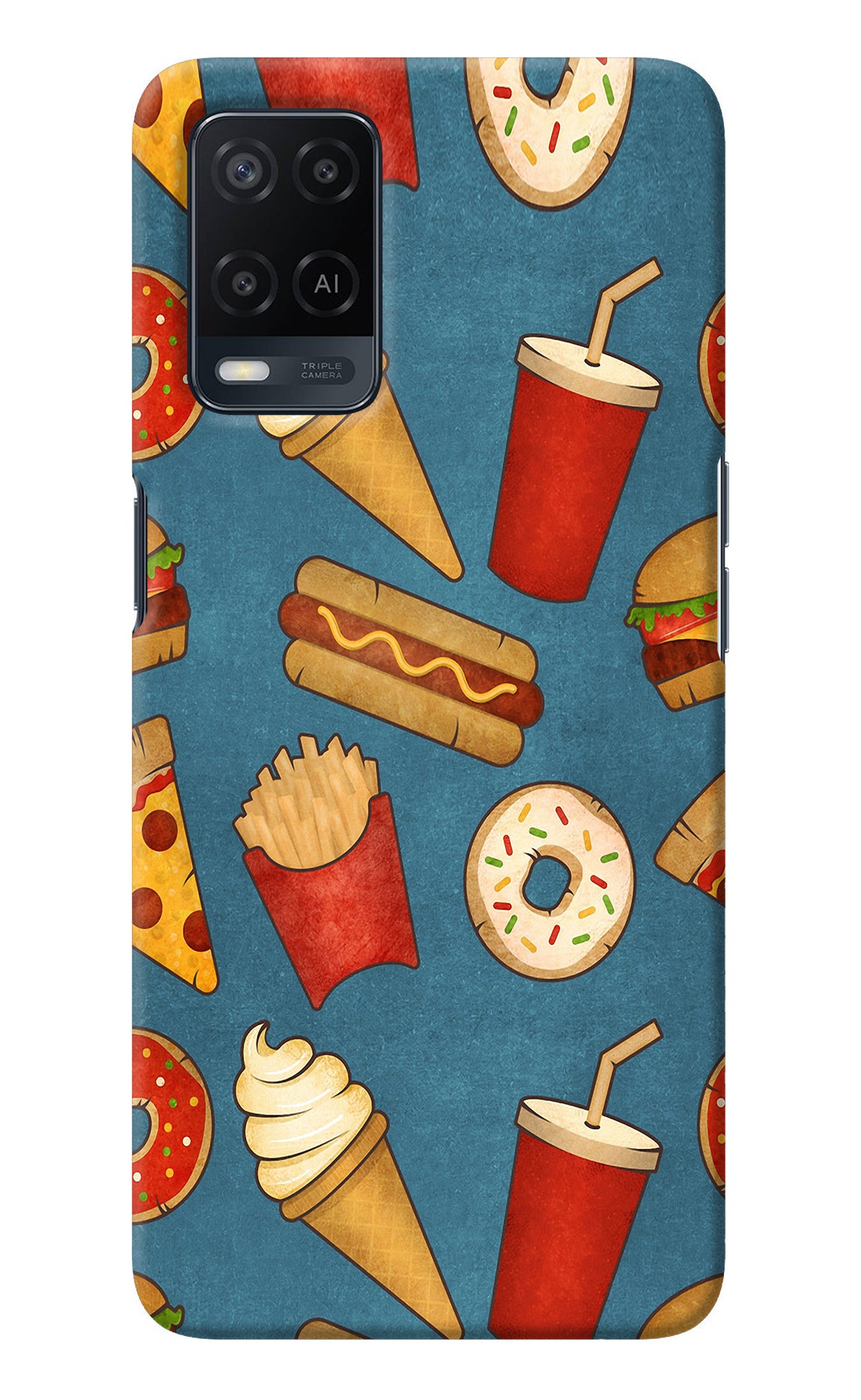 Foodie Oppo A54 Back Cover