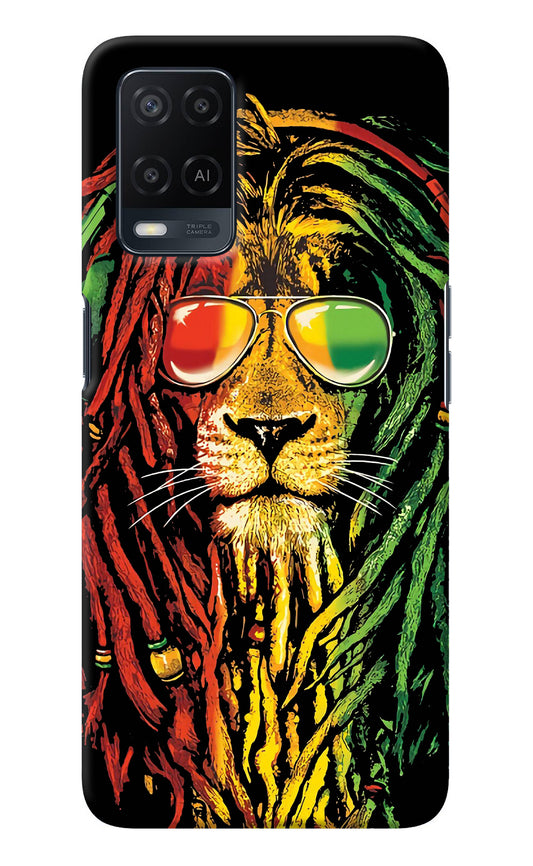 Rasta Lion Oppo A54 Back Cover