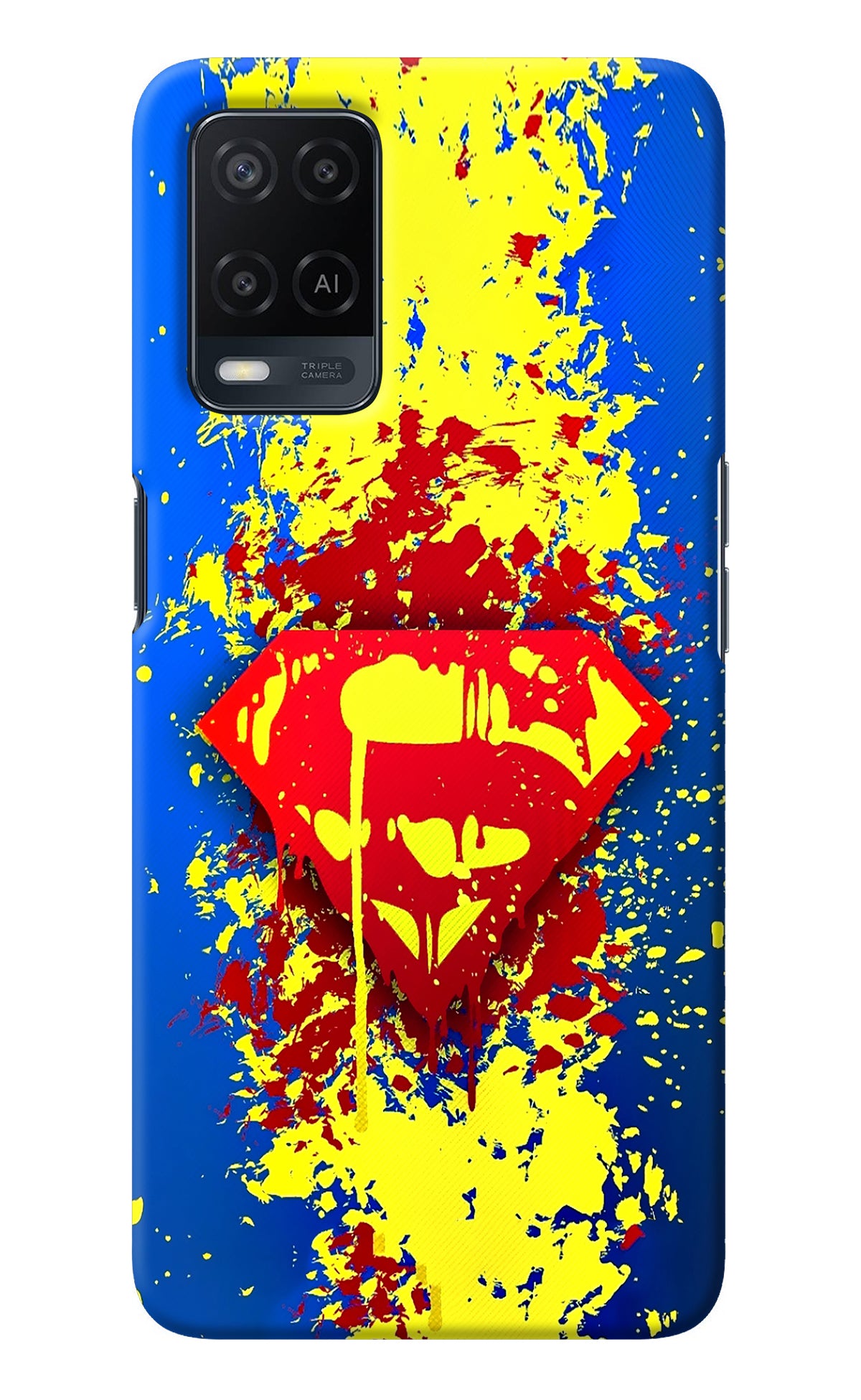 Superman logo Oppo A54 Back Cover