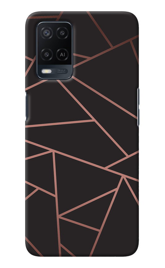 Geometric Pattern Oppo A54 Back Cover