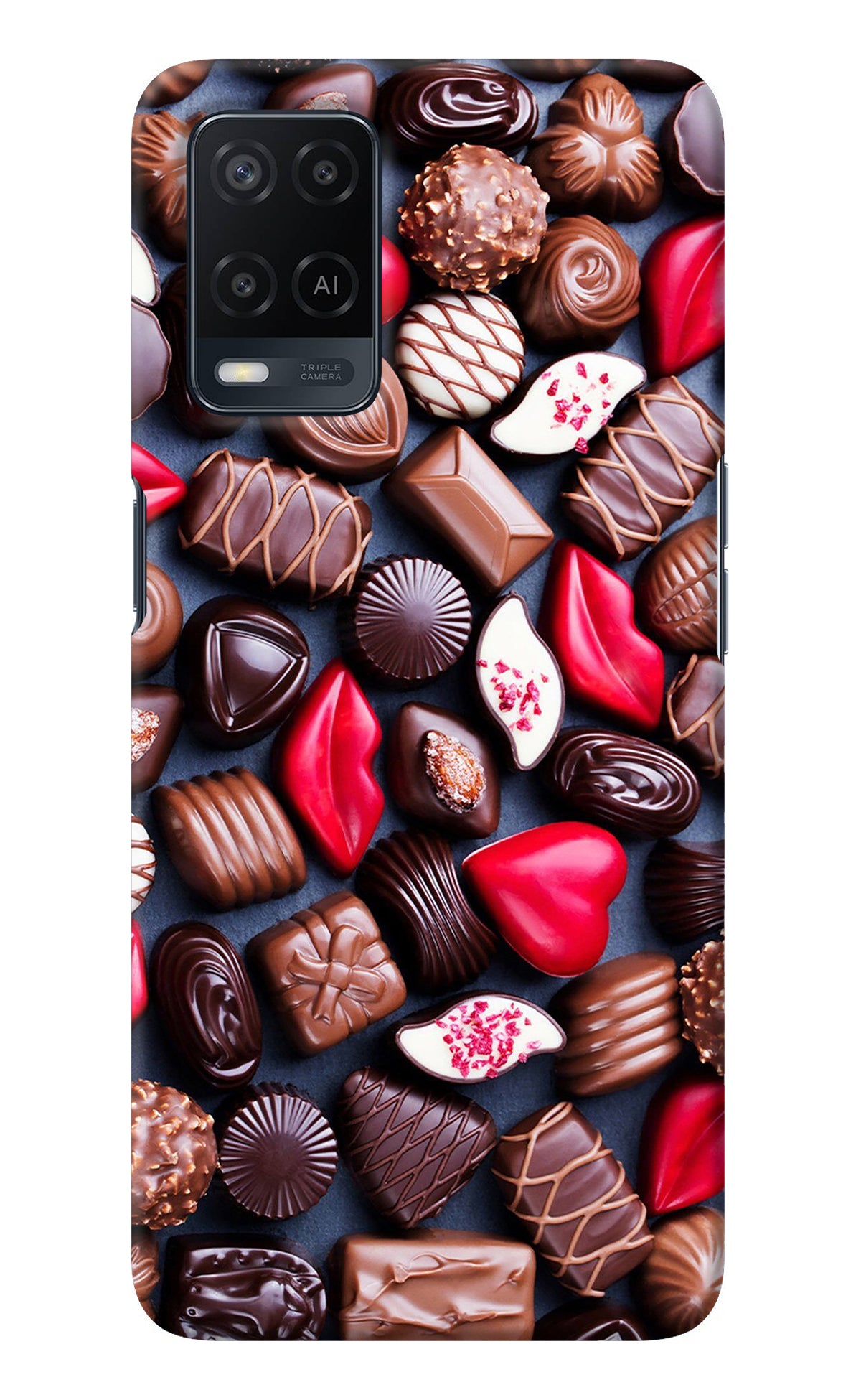 Chocolates Oppo A54 Back Cover