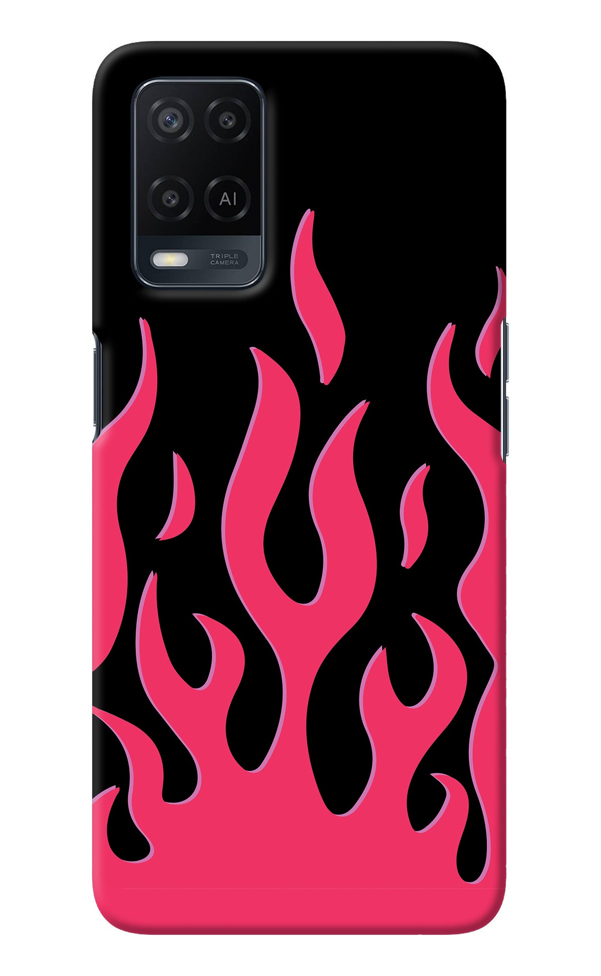 Fire Flames Oppo A54 Back Cover