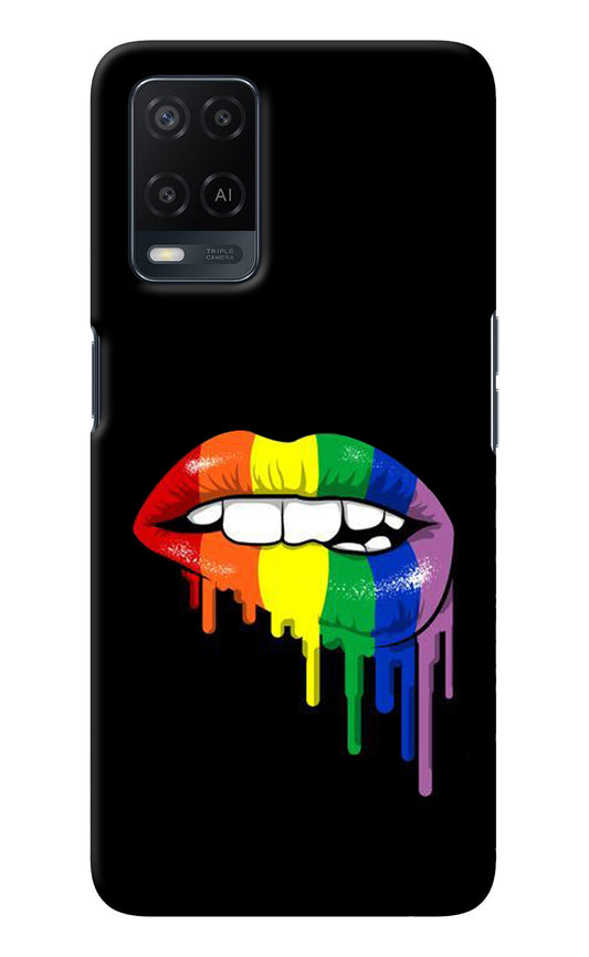 Lips Biting Oppo A54 Back Cover