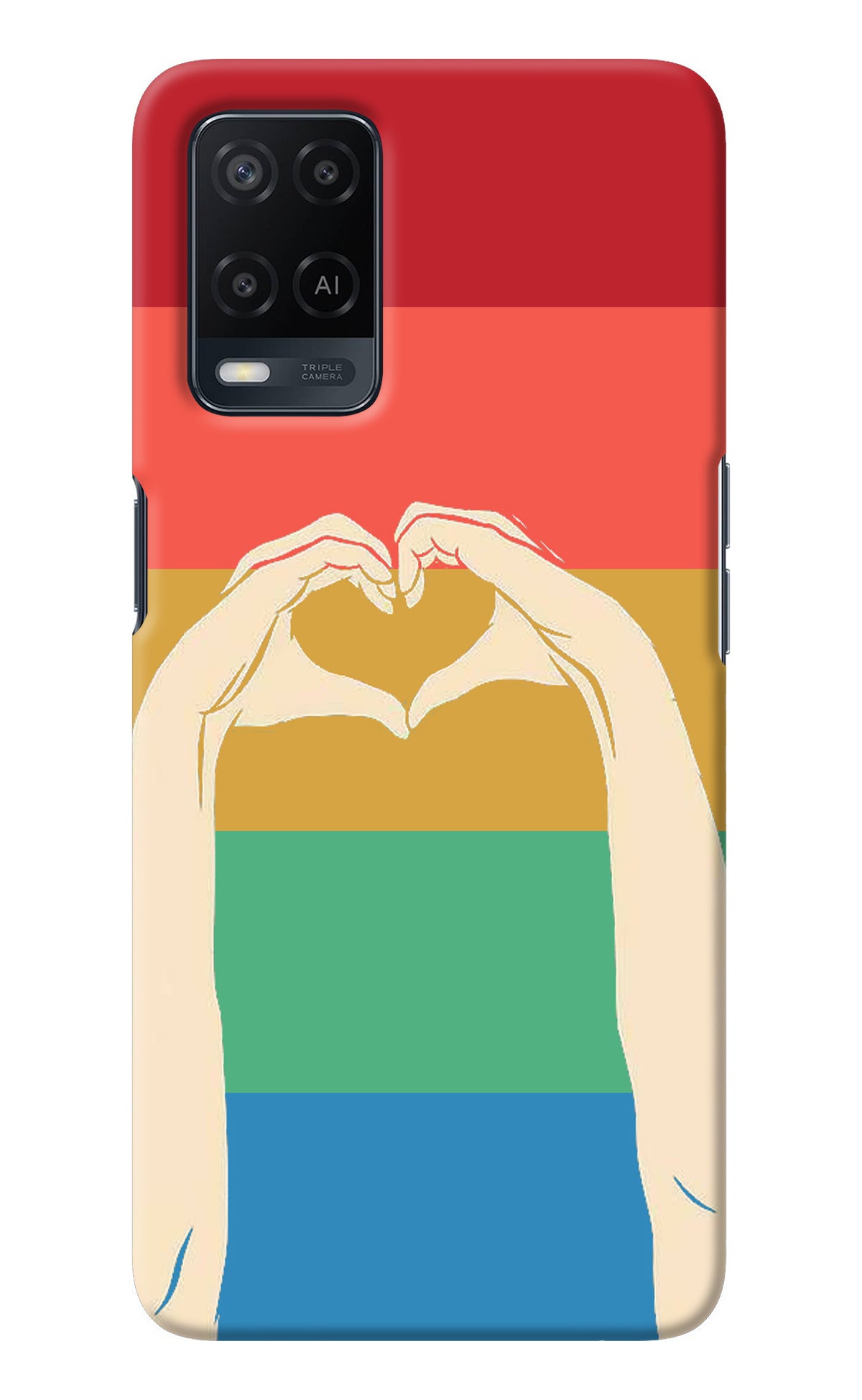 Vintage Love Oppo A54 Back Cover