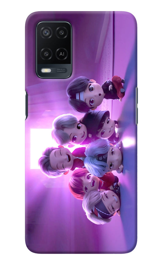 BTS Chibi Oppo A54 Back Cover