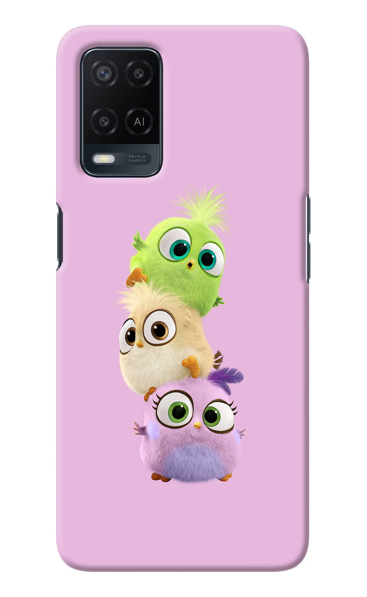 Cute Little Birds Oppo A54 Back Cover