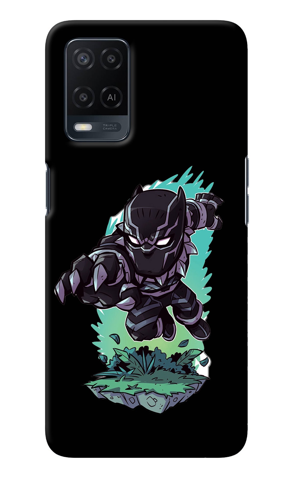 Black Panther Oppo A54 Back Cover