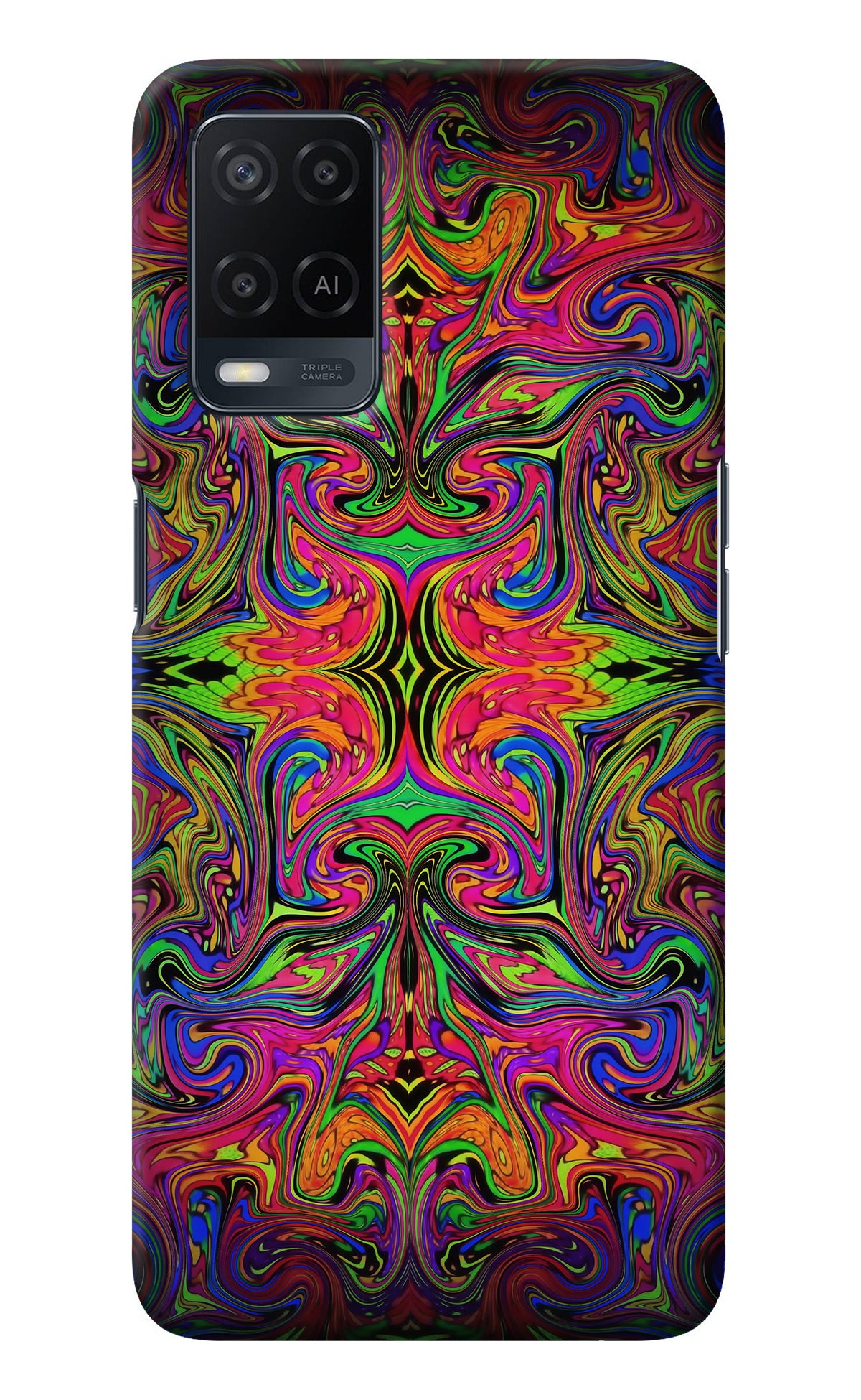 Psychedelic Art Oppo A54 Back Cover