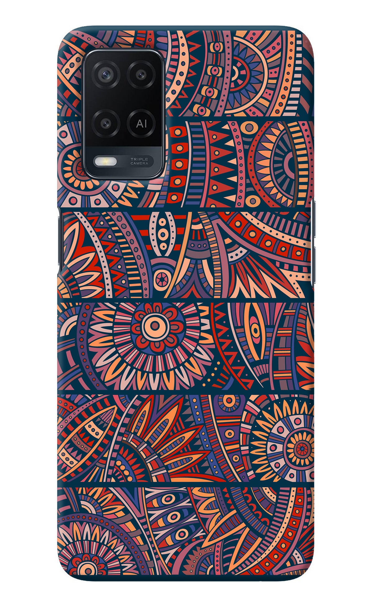 African Culture Design Oppo A54 Back Cover