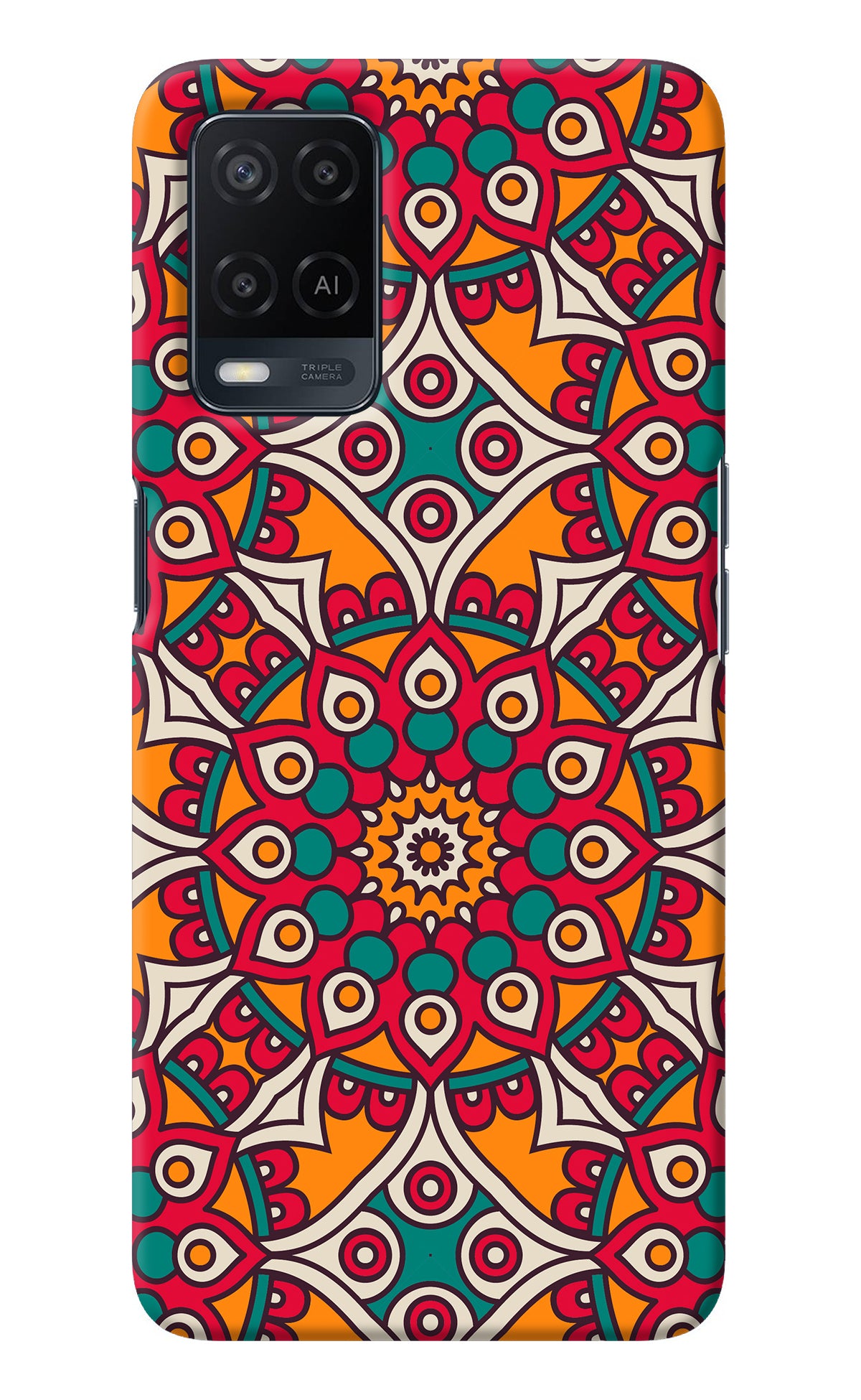 Mandala Art Oppo A54 Back Cover