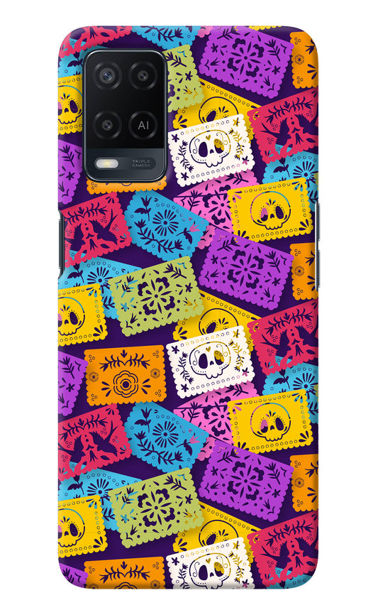 Mexican Pattern Oppo A54 Back Cover