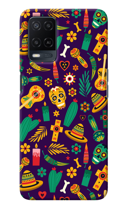 Mexican Artwork Oppo A54 Back Cover