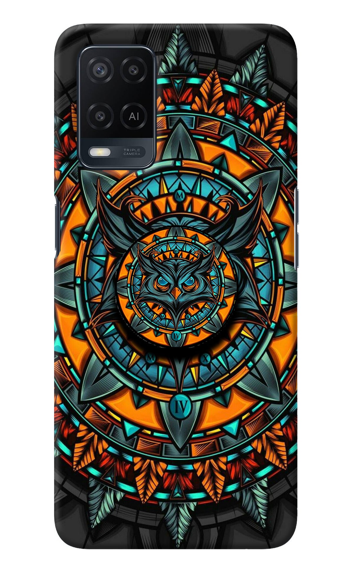 Angry Owl Oppo A54 Pop Case
