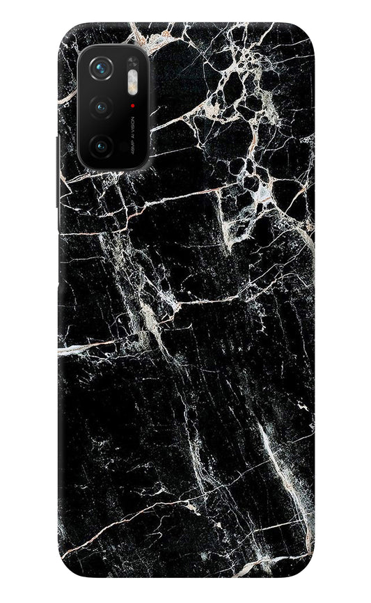 Black Marble Texture Poco M3 Pro 5G Back Cover