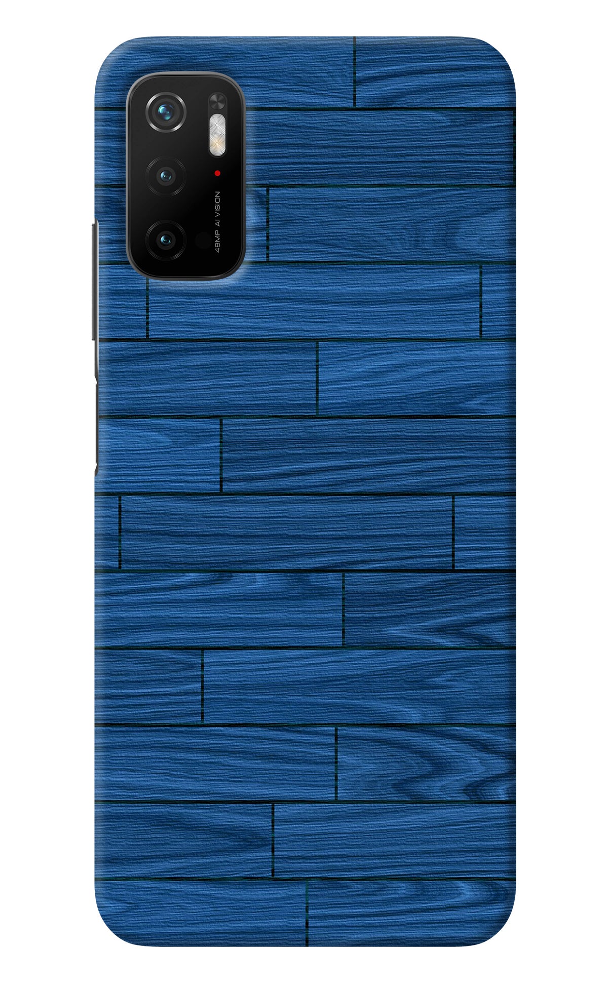 Wooden Texture Poco M3 Pro 5G Back Cover