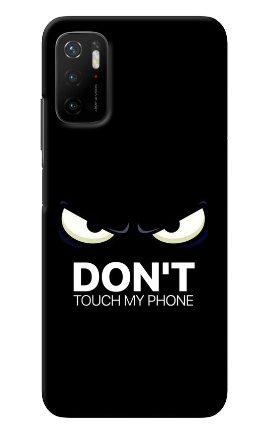 Don'T Touch My Phone Poco M3 Pro 5G Back Cover