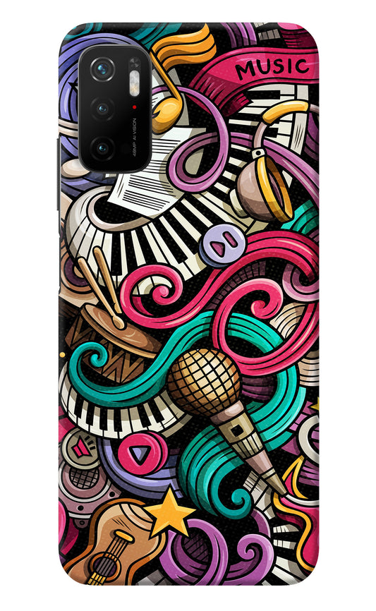 Music Abstract Poco M3 Pro 5G Back Cover