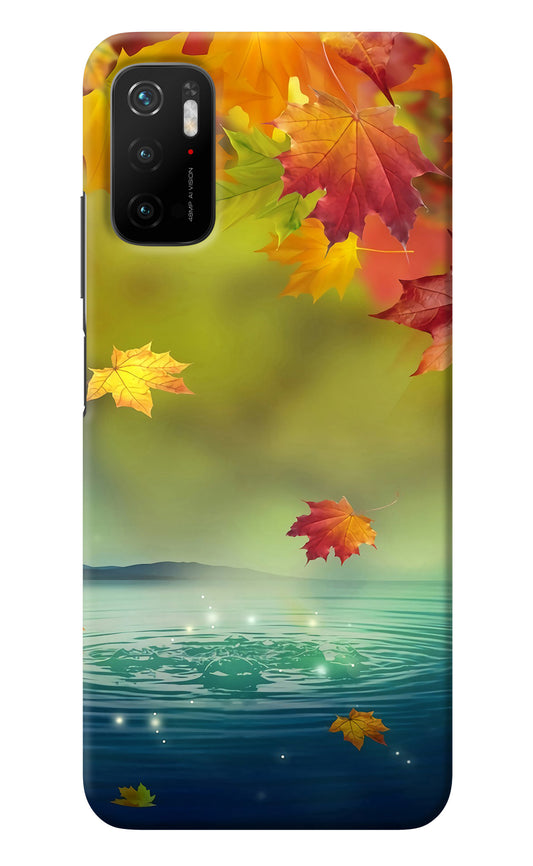 Flowers Poco M3 Pro 5G Back Cover