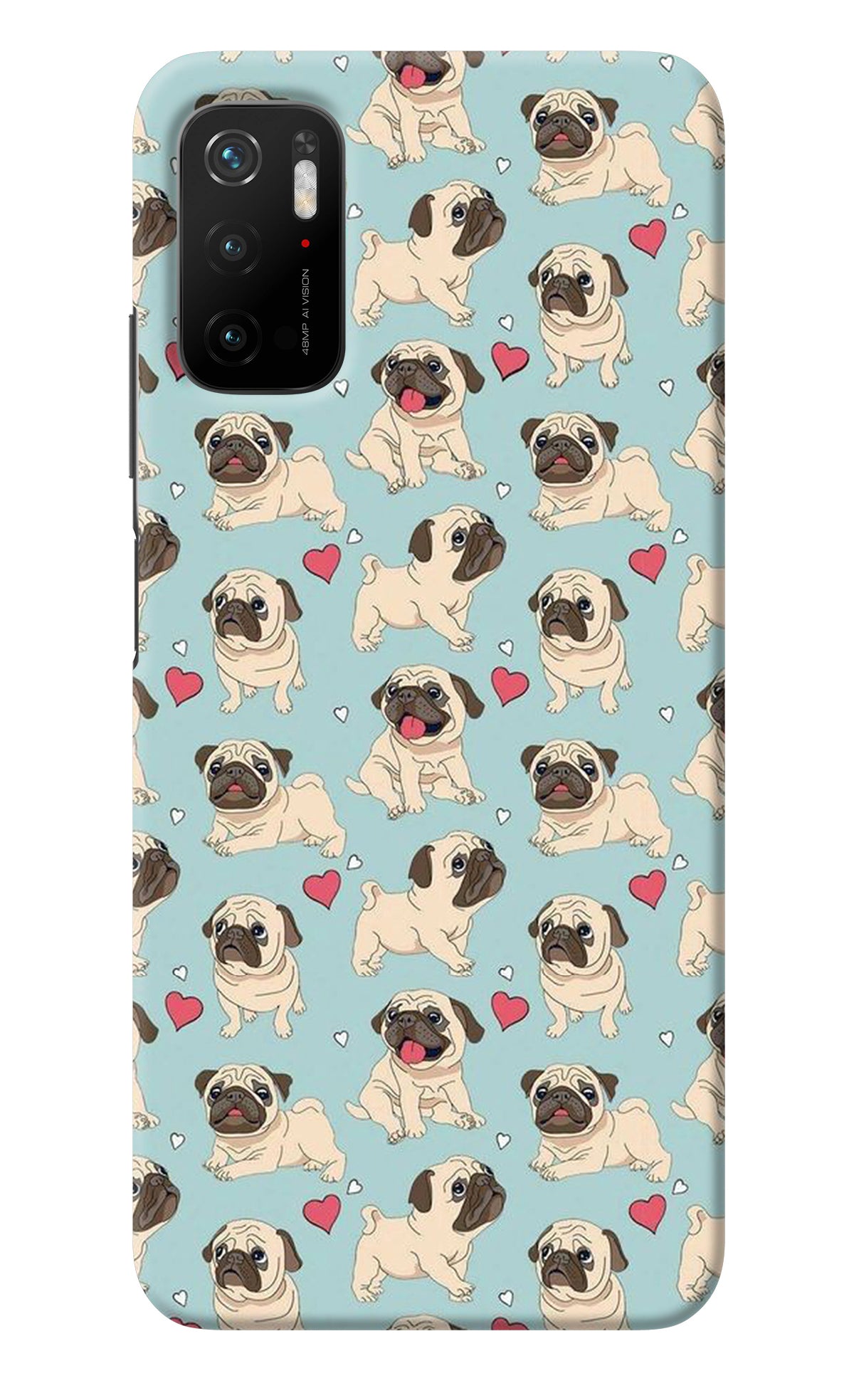 Pug Dog Poco M3 Pro 5G Back Cover