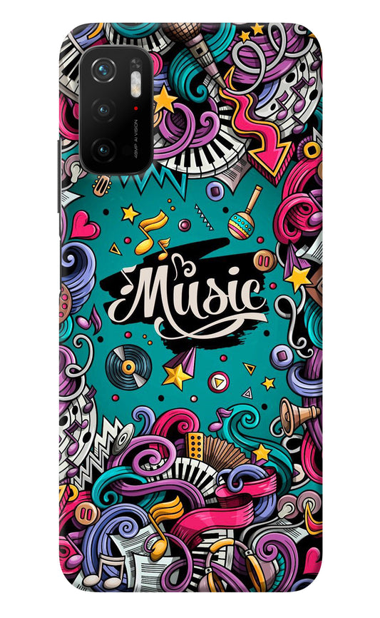 Music Graffiti Poco M3 Pro 5G Back Cover
