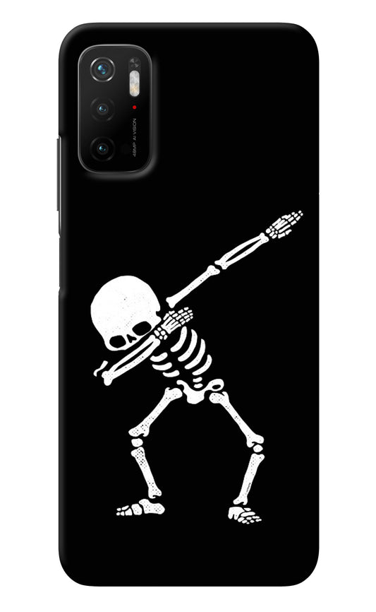 Dabbing Skeleton Art Poco M3 Pro 5G Back Cover