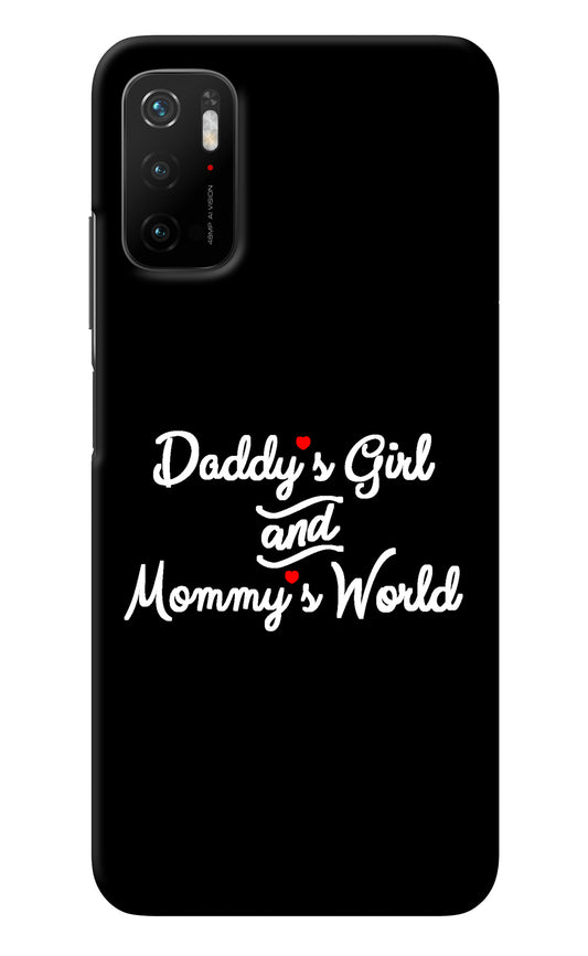 Daddy's Girl and Mommy's World Poco M3 Pro 5G Back Cover