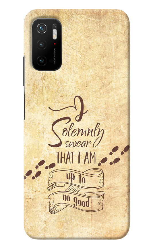 I Solemnly swear that i up to no good Poco M3 Pro 5G Back Cover