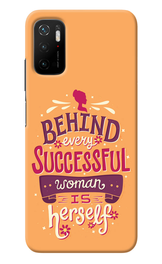 Behind Every Successful Woman There Is Herself Poco M3 Pro 5G Back Cover