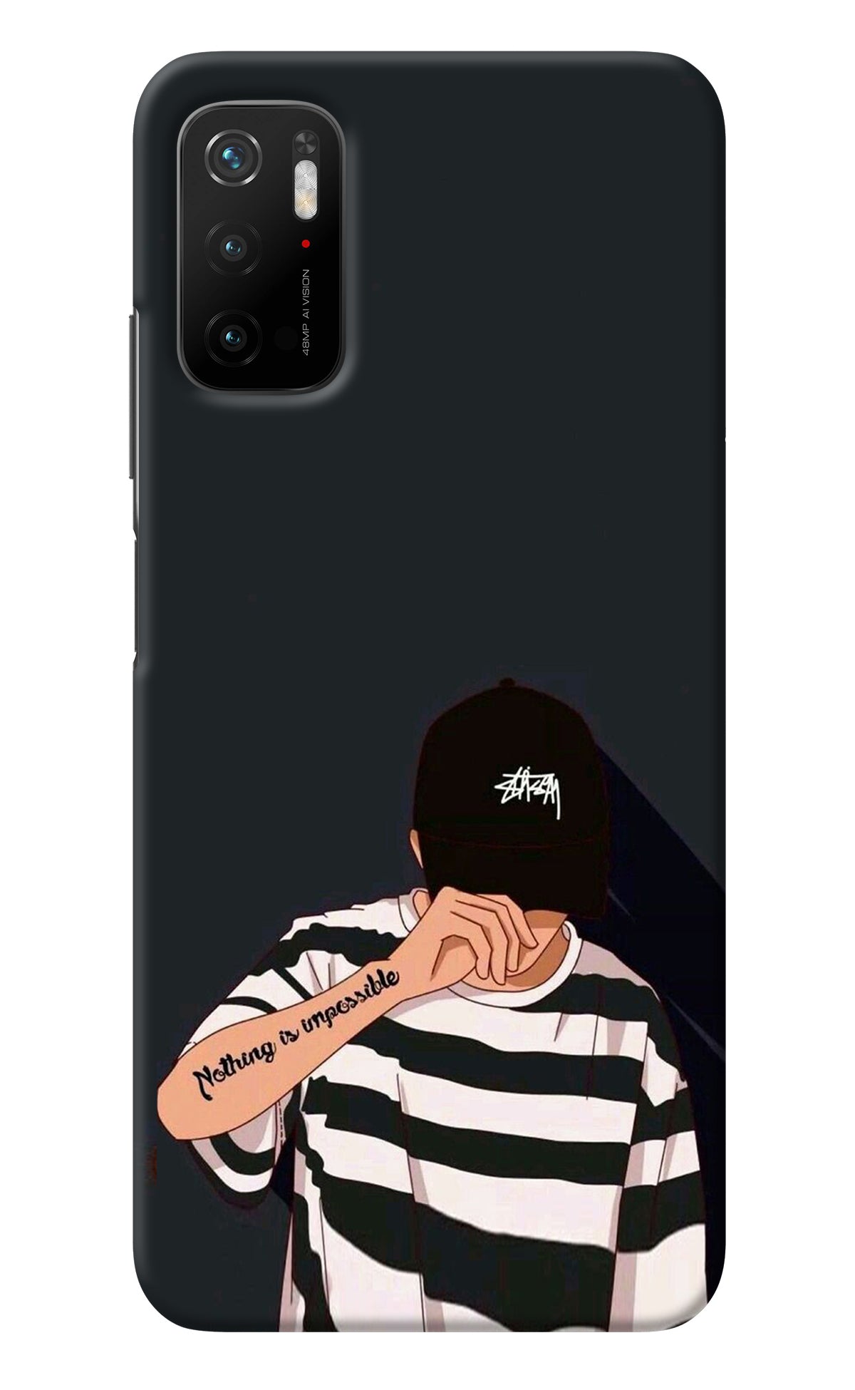 Aesthetic Boy Poco M3 Pro 5G Back Cover