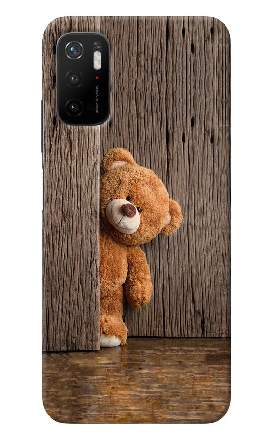 Teddy Wooden Poco M3 Pro 5G Back Cover