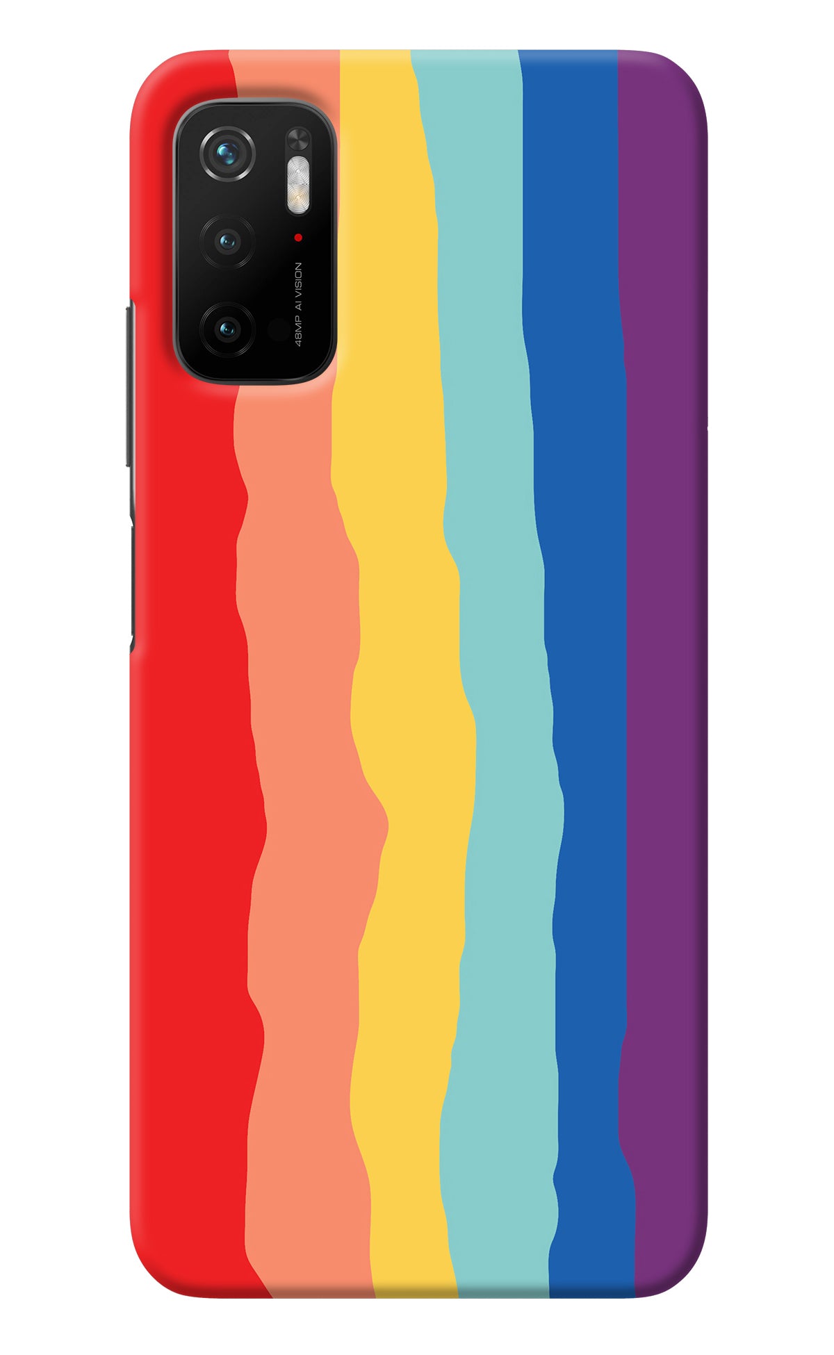 Rainbow Poco M3 Pro 5G Back Cover