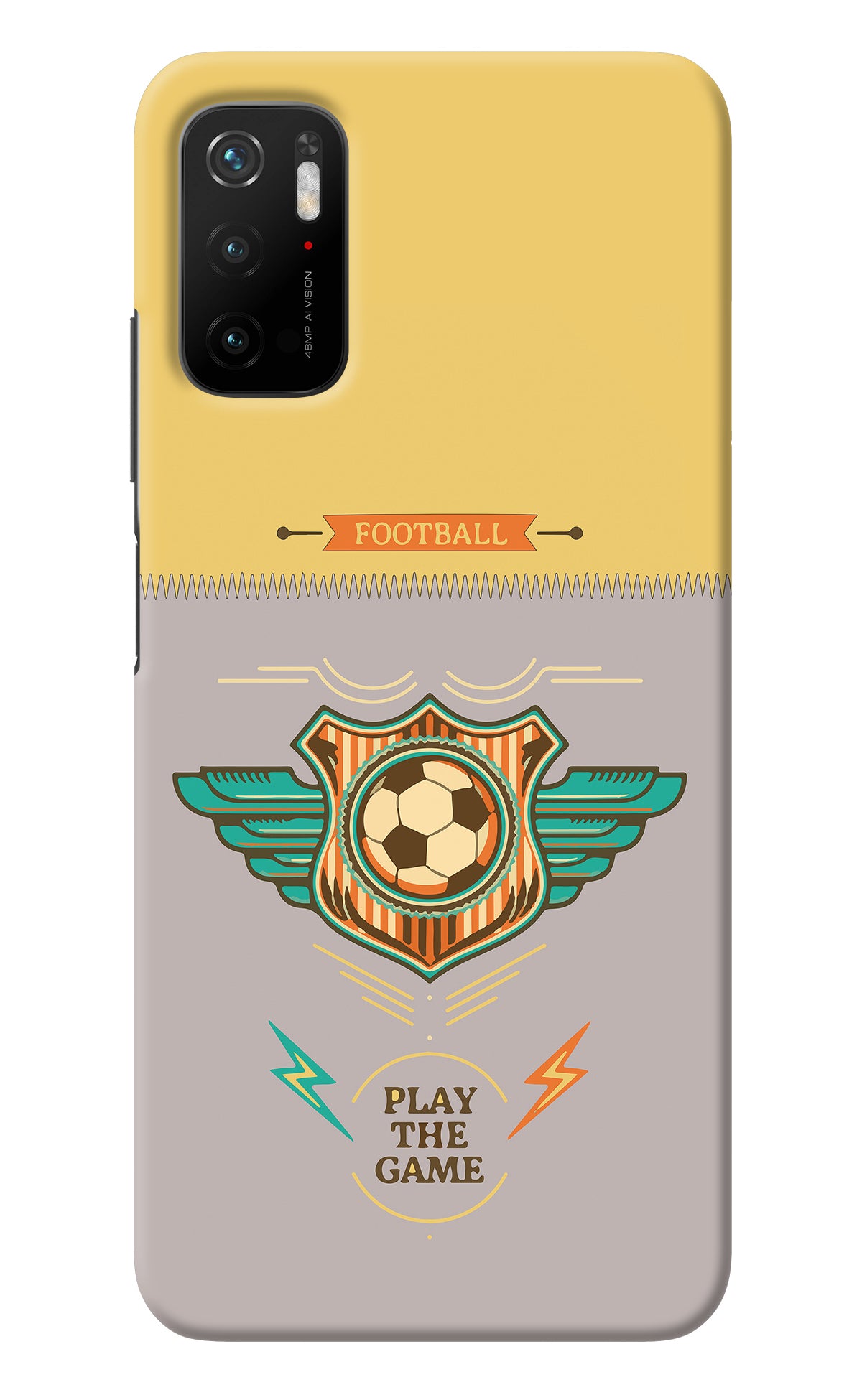 Football Poco M3 Pro 5G Back Cover
