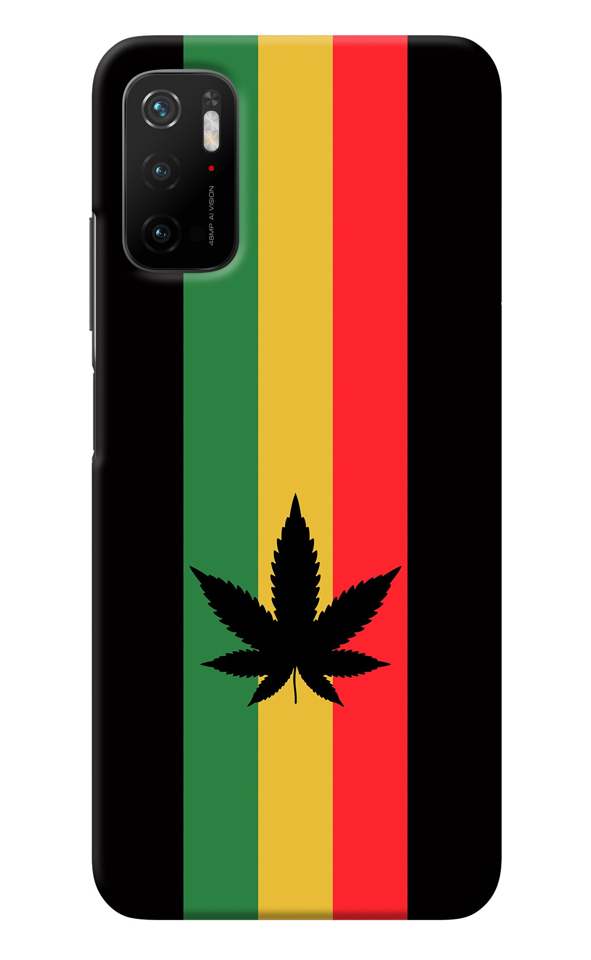 Weed Flag Poco M3 Pro 5G Back Cover