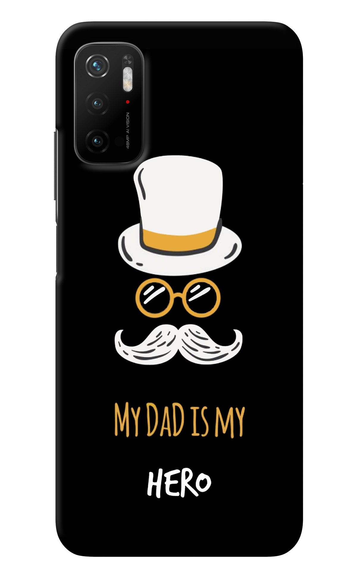 My Dad Is My Hero Poco M3 Pro 5G Back Cover