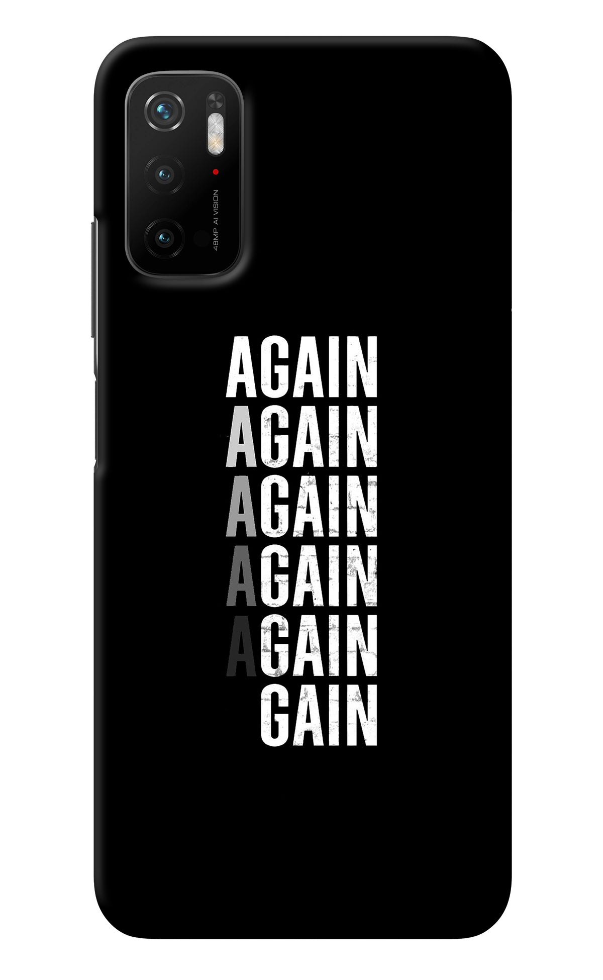 Again Again Gain Poco M3 Pro 5G Back Cover