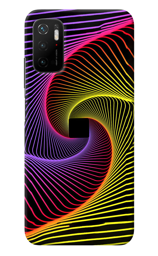 Colorful Strings Poco M3 Pro 5G Back Cover