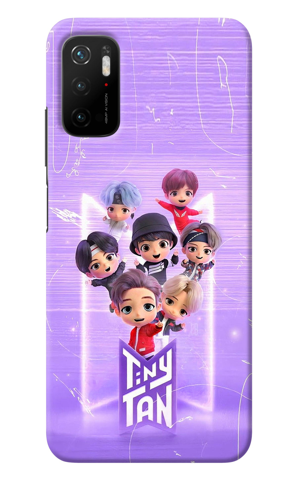 BTS Tiny Tan Poco M3 Pro 5G Back Cover