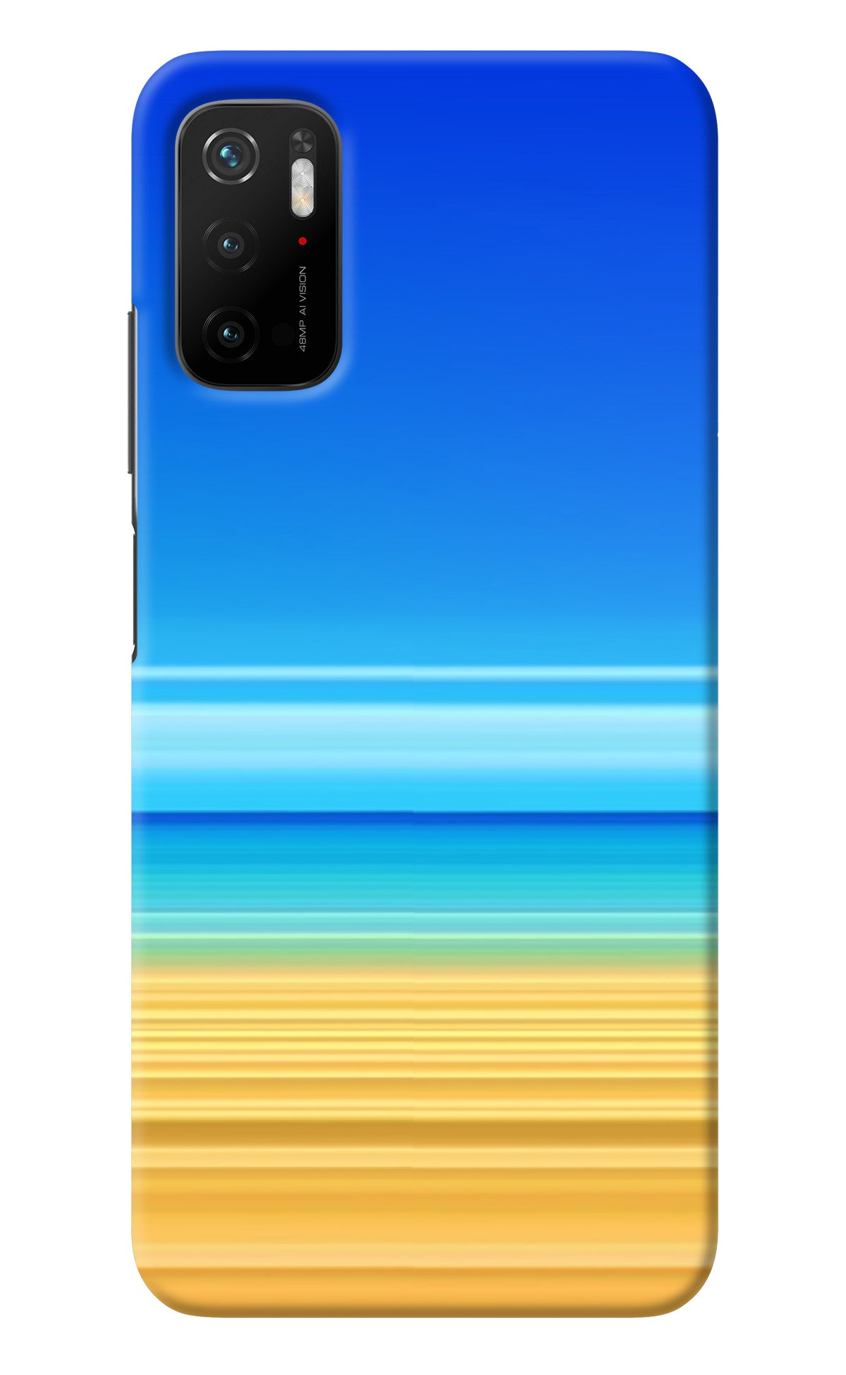 Beach Art Poco M3 Pro 5G Back Cover