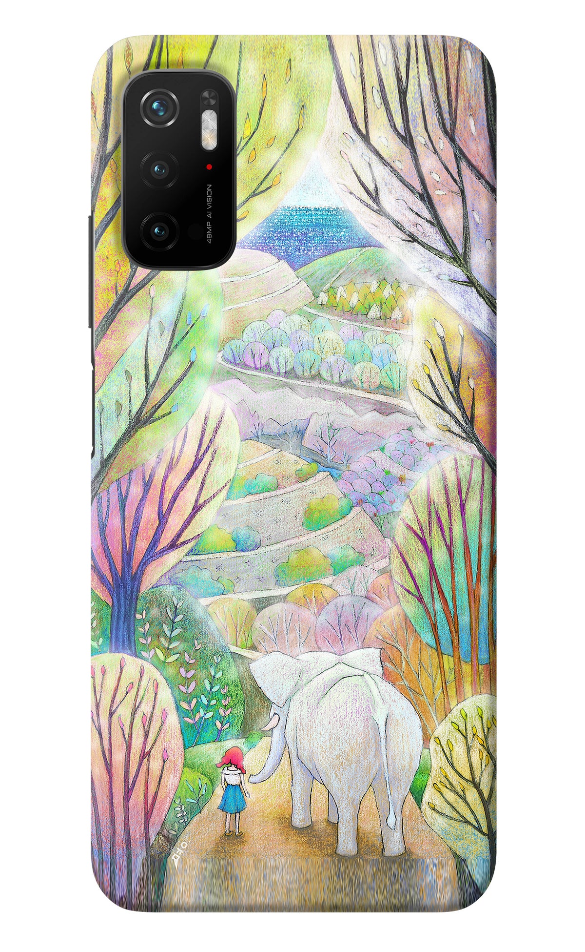 Nature Painting Poco M3 Pro 5G Back Cover