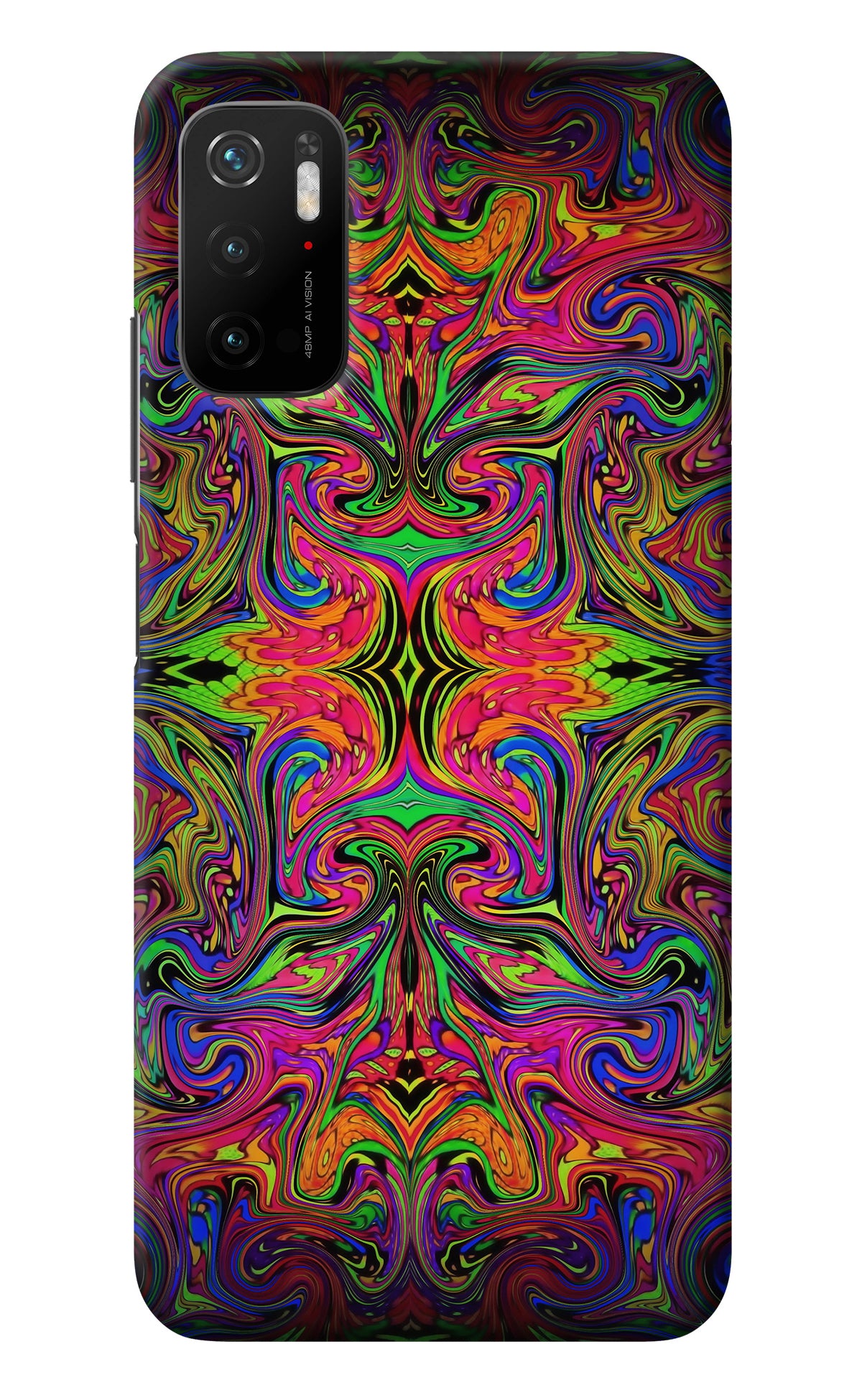 Psychedelic Art Poco M3 Pro 5G Back Cover